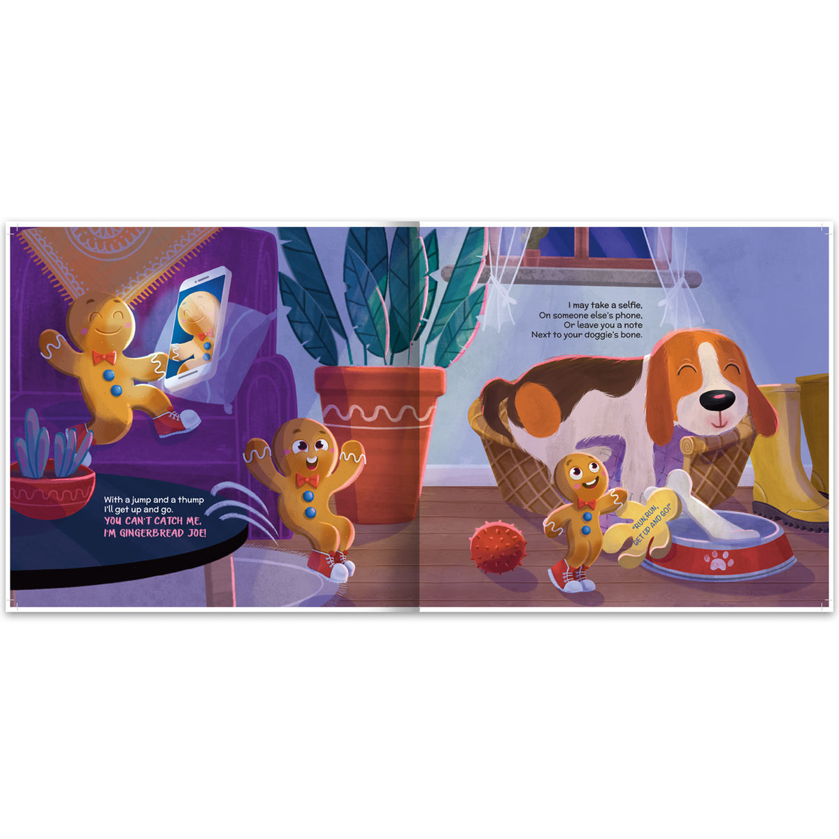 Get Up And Go Gingerbread Joe® Storybook