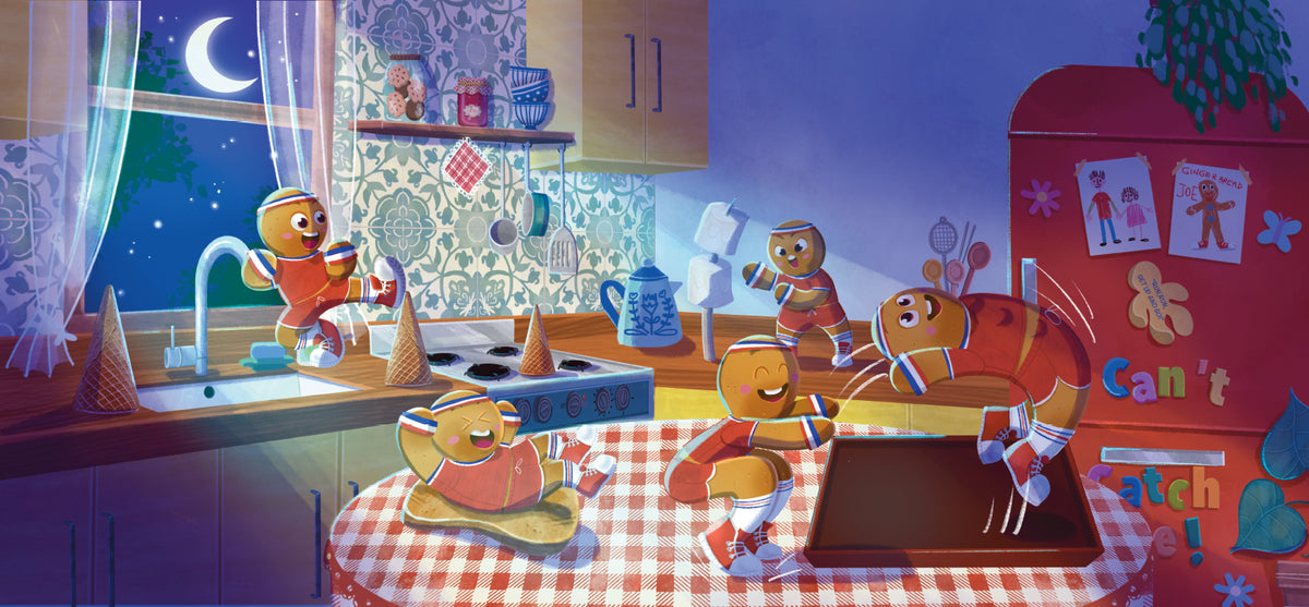 Get Up And Go Gingerbread Joe® Storybook